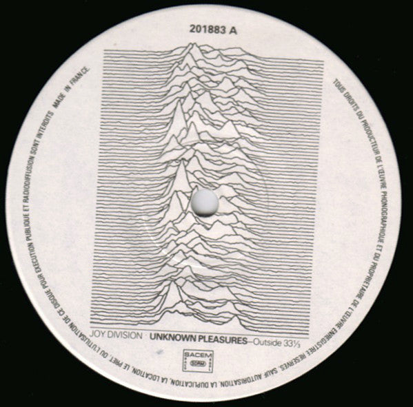 Joy Division : Unknown Pleasures (LP, Album, Tex)