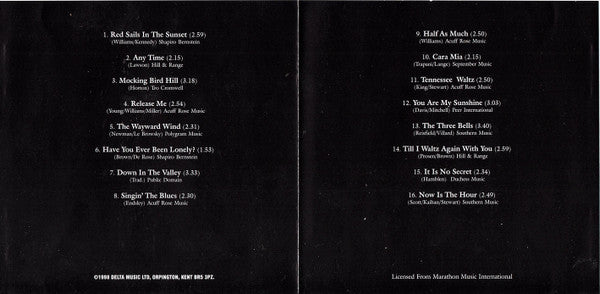 Slim Whitman : The Best Of Slim Whitman (CD, Comp)