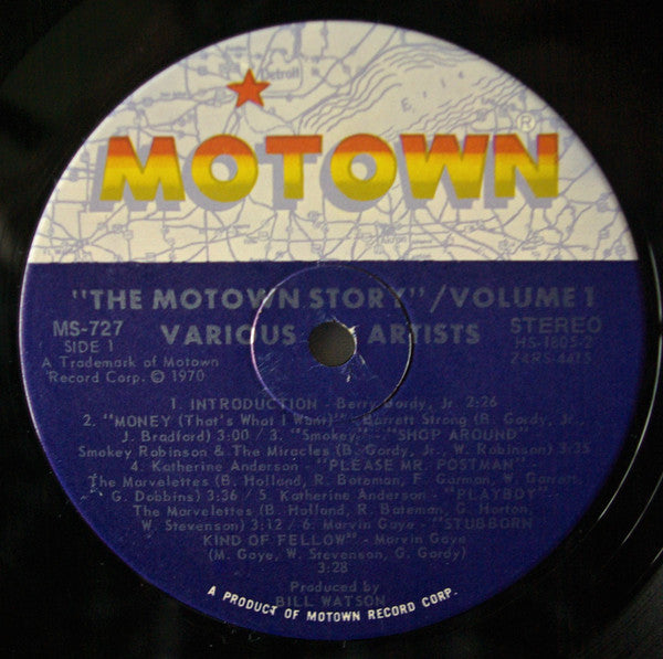 Various : The Motown Story: The First Decade (5xLP, Comp, Ltd + Box)