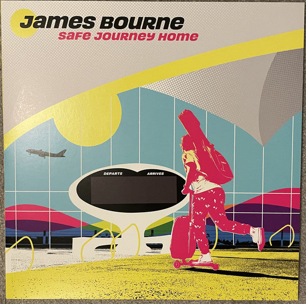 James Bourne : Safe Journey Home (LP, Album, Whi)