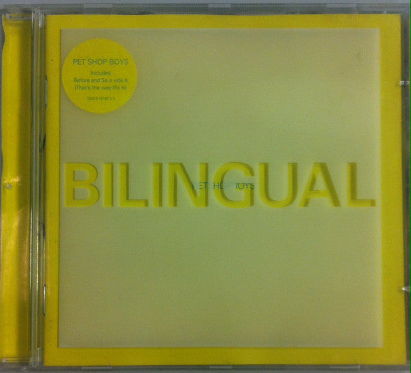 Pet Shop Boys : Bilingual (CD, Album)