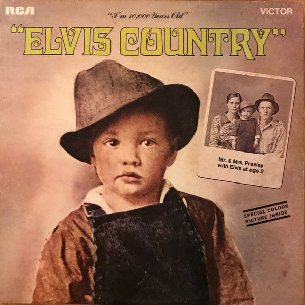 Elvis Presley : Elvis Country (I'm 10,000 Years Old) (LP, Album)