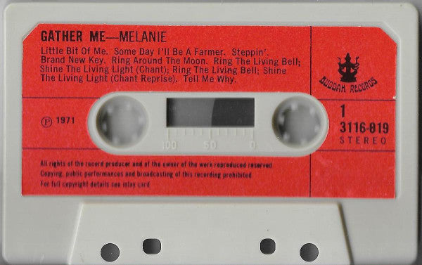 Melanie (2) : Gather Me (Cass, Album)