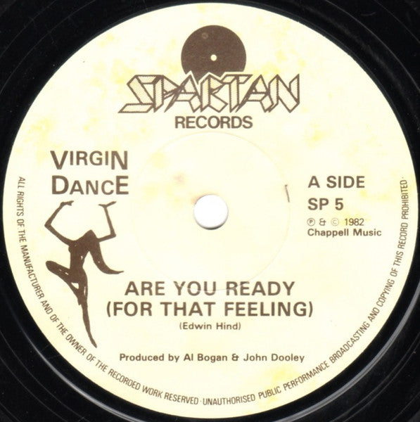 Virgin Dance : Are You Ready (For That Feeling)? (7", Single)