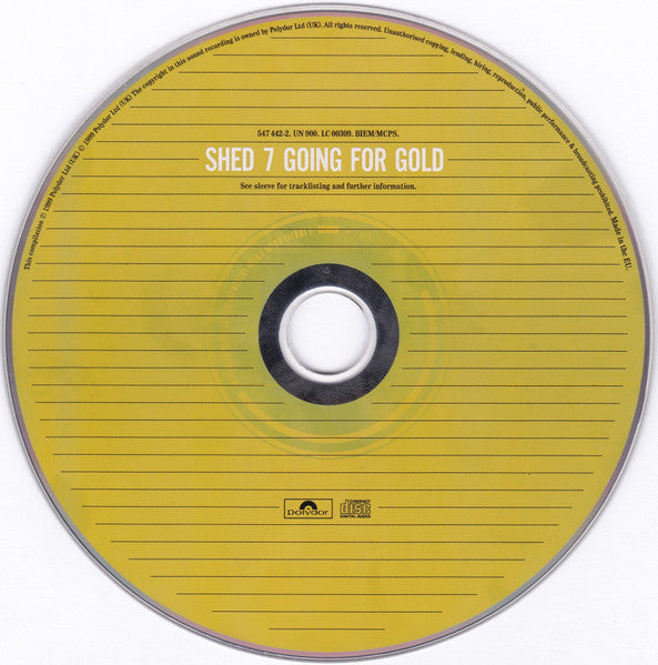 Shed Seven : Going For Gold (The Greatest Hits) (CD, Comp)