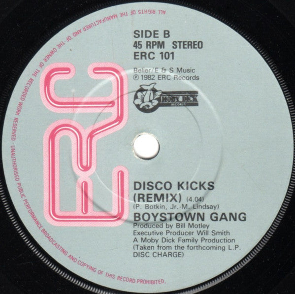 Boystown Gang* : Can't Take My Eyes Off You (7", Single)