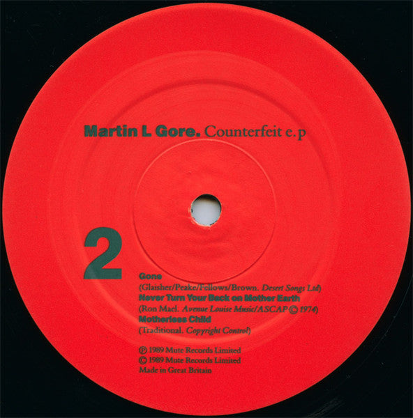 Martin L. Gore : Counterfeit E.P (12", EP)