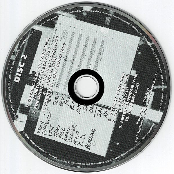 Metallica With Michael Kamen Conducting San Francisco Symphony : S&M (2xCD, Album, RE)