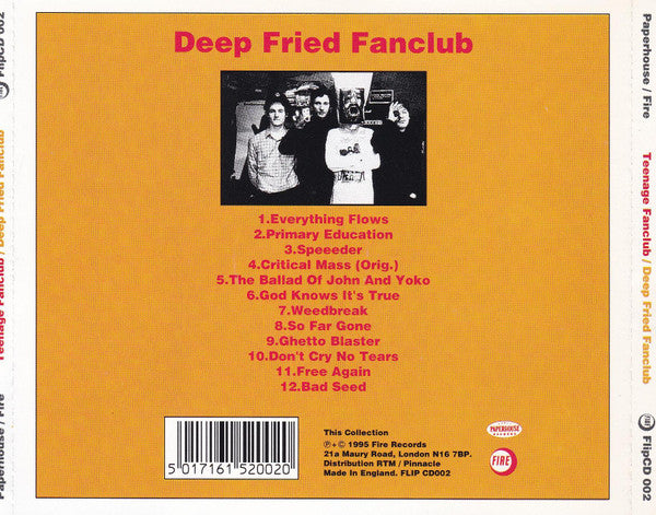 Teenage Fanclub : Deep Fried Fanclub (CD, Comp)