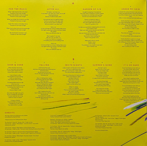 Blackfield : For The Music (LP, Album, Ltd, Pin)