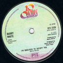 Barry White : I'm Qualified To Satisfy You (7", Single, Sol)