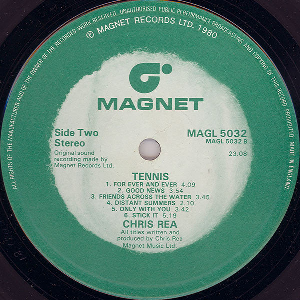 Chris Rea : Tennis (LP, Album)