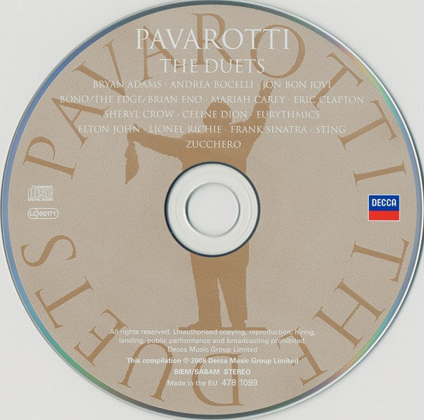 Luciano Pavarotti : The Duets (CD, Comp, Sup)