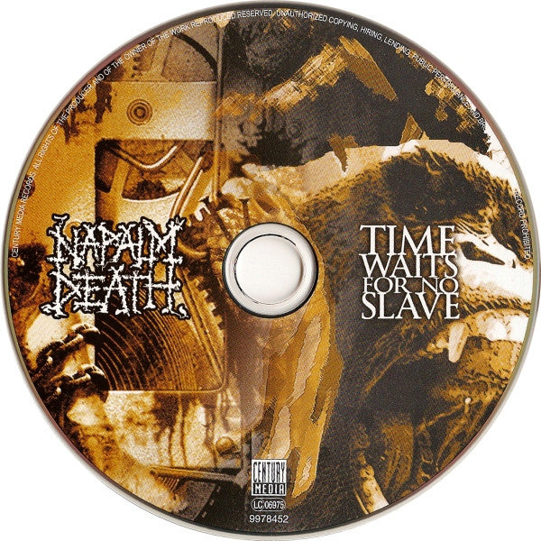 Napalm Death : Time Waits For No Slave (CD, Album)
