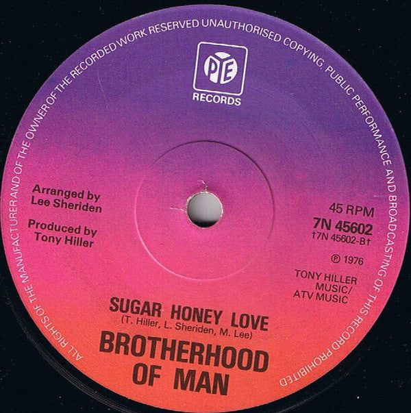 Brotherhood Of Man : My Sweet Rosalie (7", Single, Sol)