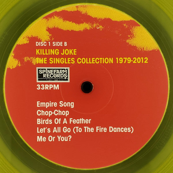 Killing Joke : The Singles Collection 1979-2012 (LP, Red + LP, Yel + LP, Bla + LP, Cle + Comp, RE)