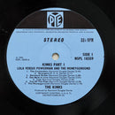 The Kinks : Lola Versus Powerman And The Moneygoround, Part One (LP, Album, Gat)