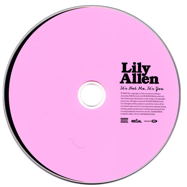 Lily Allen : It's Not Me, It's You (CD, Album, Enh)