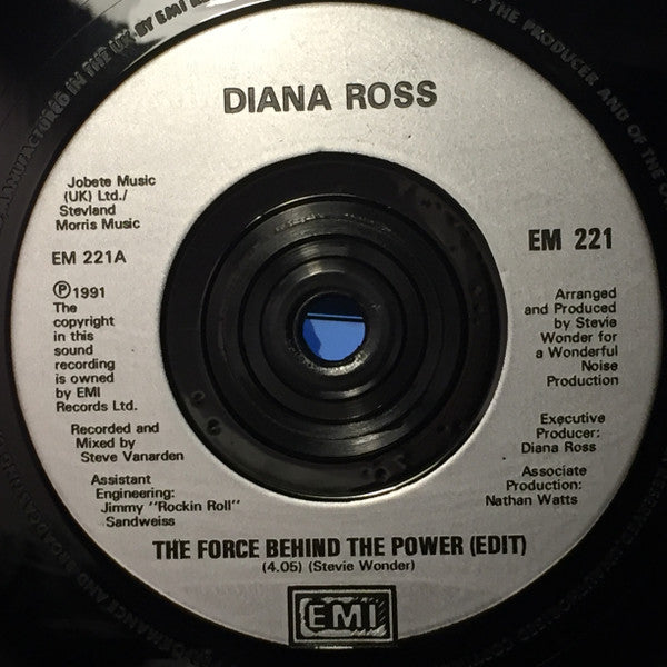 Diana Ross : The Force Behind The Power (7", Single)