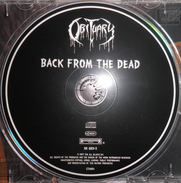 Obituary : Back From The Dead (CD, Album, Enh)