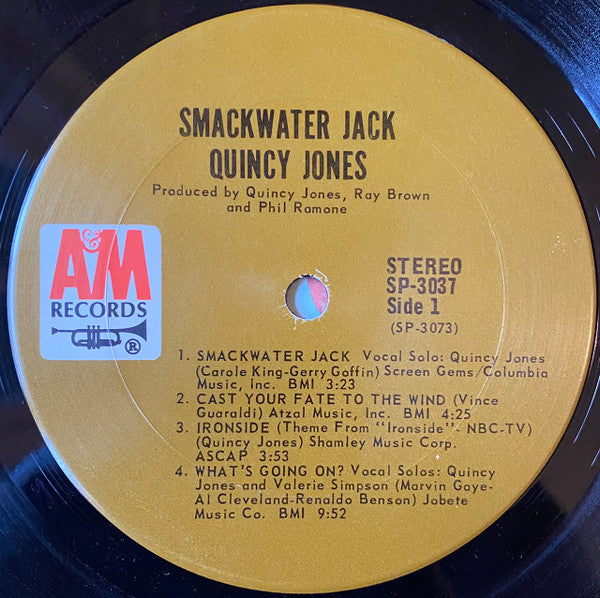 Quincy Jones : Smackwater Jack (LP, Album, San)