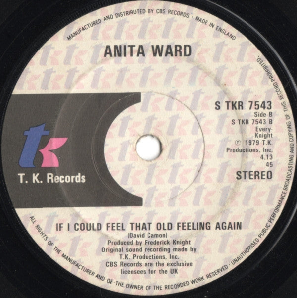 Anita Ward : Ring My Bell (7", Single)