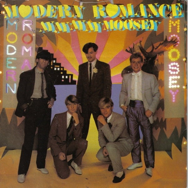 Modern Romance : Ay Ay Ay Ay Moosey (7", Single, WEA)