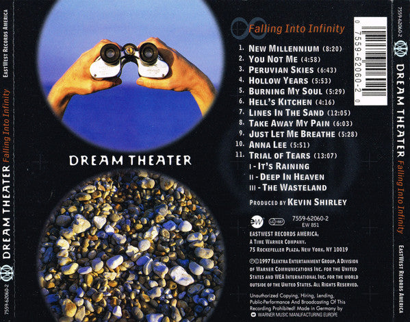 Dream Theater : Falling Into Infinity (CD, Album)