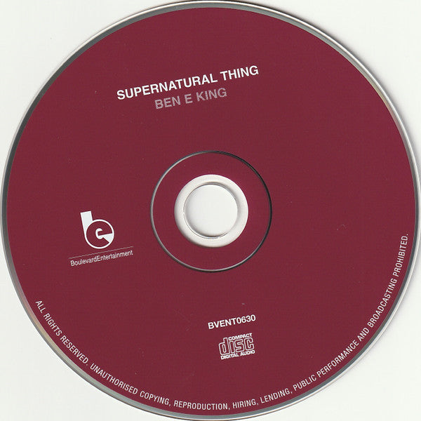 Ben E. King : Supernatural Thing (CD, Album, Comp)