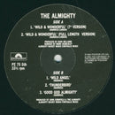 The Almighty : Wild & Wonderful (12", Promo)