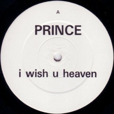 Prince : I Wish U Heaven (12", Advance, Single)