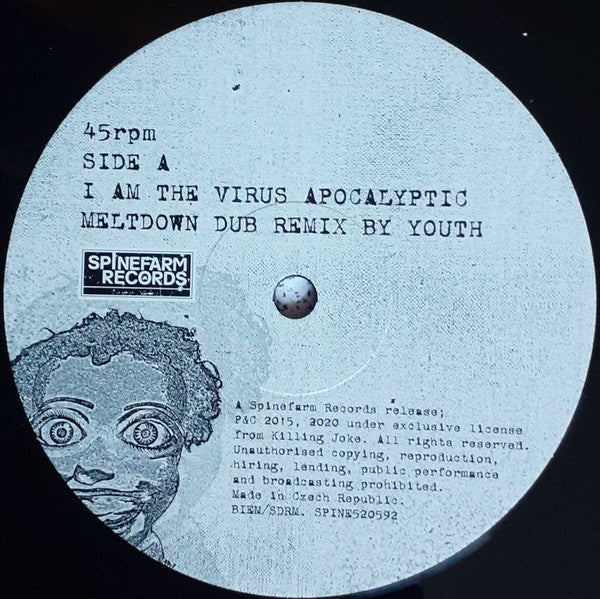 Killing Joke : I Am The Virus (12", Single)