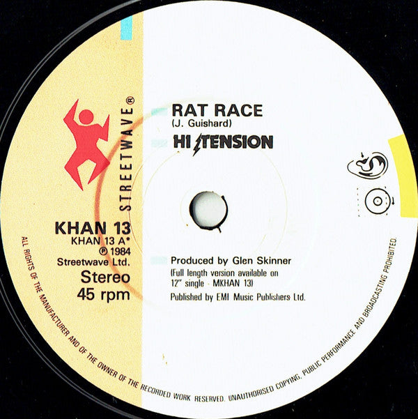 Hi-Tension : Rat Race (7", Single)