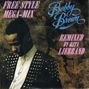 Bobby Brown : The Free Style Mega-Mix (7", Single)