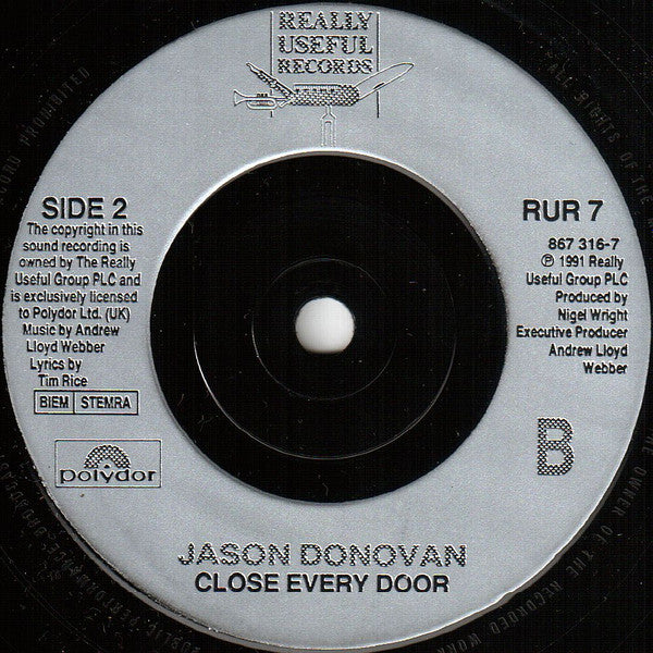 Jason Donovan : Any Dream Will Do (7", Single)