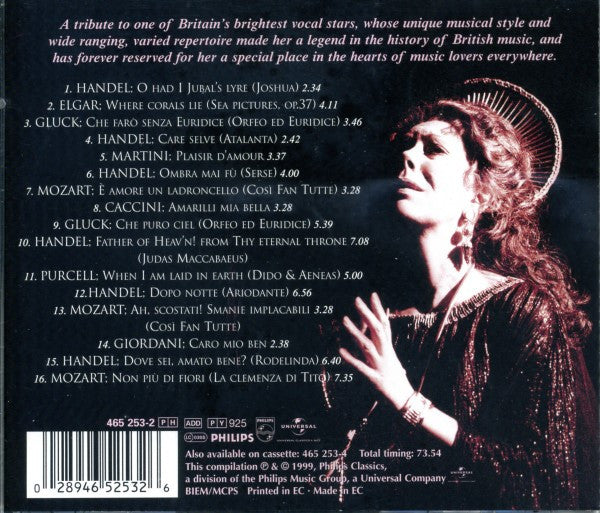 Dame Janet Baker* : The Legendary Dame Janet Baker (CD, Comp)