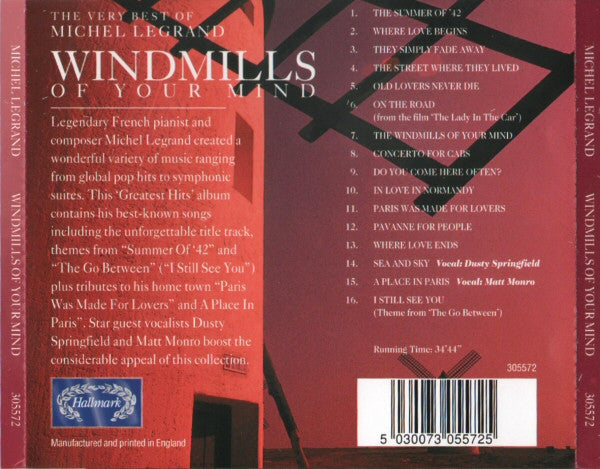 Michel Legrand : Windmills Of Your Mind (CD, Comp)