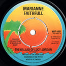 Marianne Faithfull : The Ballad Of Lucy Jordan (7", Single)