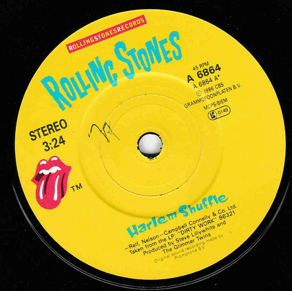 The Rolling Stones : Harlem Shuffle (7", Single)