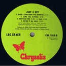 Leo Sayer : Just A Boy (LP, Album)