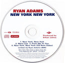 Ryan Adams : New York New York (CD, Single, Enh)