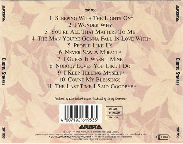 Curtis Stigers : Curtis Stigers (CD, Album)