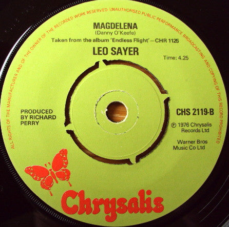 Leo Sayer : You Make Me Feel Like Dancing (7", Single, Pus)