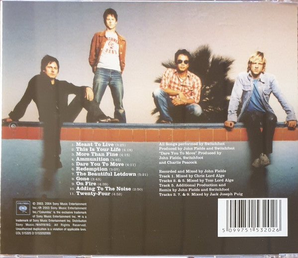 Switchfoot : The Beautiful Letdown (CD, Album)