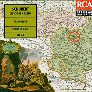 Franz Schubert, Fritz Wunderlich : Die Schöne Müllerin Fritz Wunderlich  (CD, Mono)