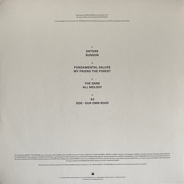 Nils Frahm : Tripping With Nils Frahm (2xLP, Album)