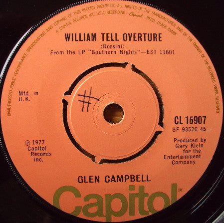 Glen Campbell : Southern Nights (7", Single)