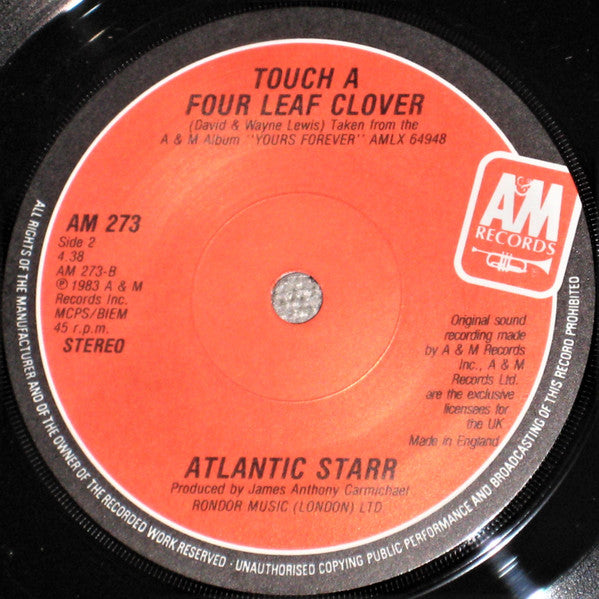 Atlantic Starr : One Love  (7", Pap)