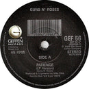 Guns N' Roses : Patience (7", Single)