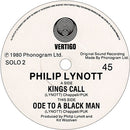 Phil Lynott : King's Call (7", Single, Pap)